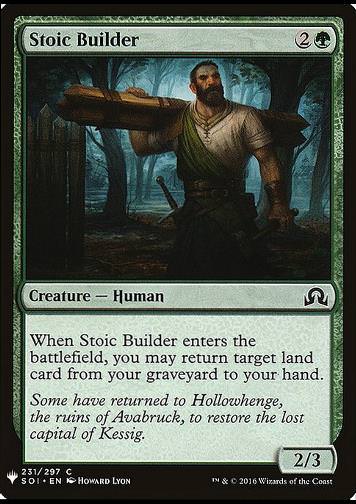 Stoic Builder (Stoischer Baumeister)